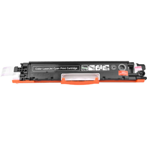 Cartouche de toner CE310A CE311A CE312A CE313A pour imprimante HP CP1025 M175A M175nw M275 - Noir (1/5)