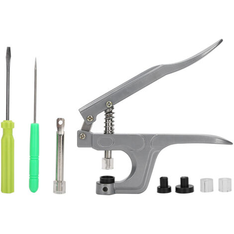 Pinces à main en aluminium pour boutons pression plastique et résine, accessoires en cuir