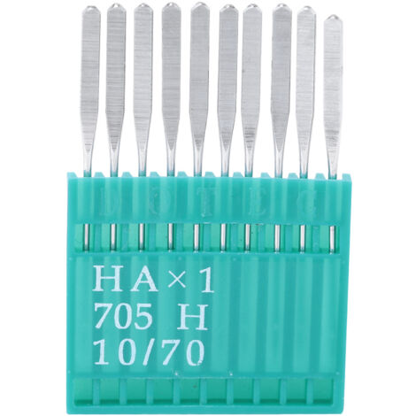 100 Pcs Metal Household Corrosion Rust Resistant Sewing Machine Needle(10/70) (1/5)