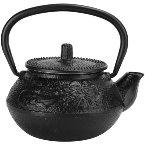 Bouilloire à thé en fonte 0.3L avec filtre - Décoration élégante pour collectionneurs (1/5)
