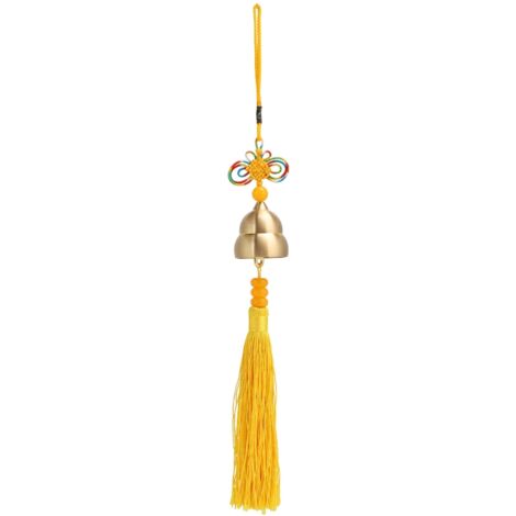 Pendentif Gourde en Laiton - Carillon Éolien Porte-Bonheur - Décoration Cadeau Feng Shui (1/5)