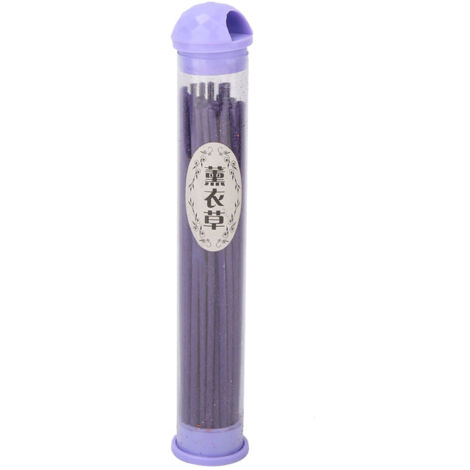 Boîte de Bâtons d'Encens Naturels à la Lavande - Aromathérapie pour Air Frais Intérieur (1/5)