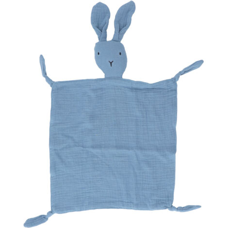 Couverture Sécurisante Lapin Douce Polyvalente en Coton pour Bébé - Idéale Quotidien (1/5)