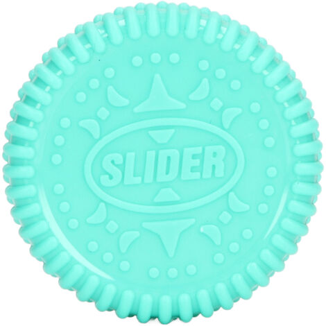 Jouet Glissant Magnétique en Forme de Biscuit pour Réduire Stress et Anxiété, Vert Menthe (1/5)