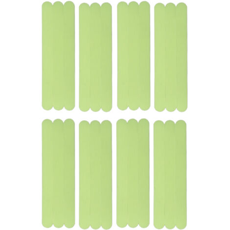 Ruban phosphorescent antidérapant pour escaliers, piscine et salle de bain - 24 bandes vert lumineux adhésives (1/5)