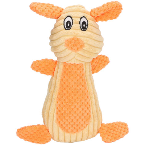 Jouet à mordre pour chien résistant, lapin en peluche interactif pour chiot en période de dentition (1/5)