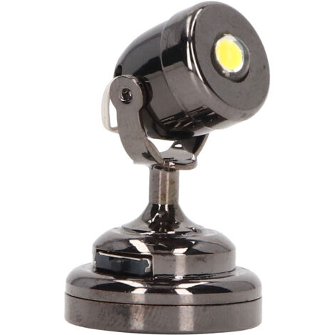 Lampe Miniature LED Pour Maison De Poupée – Plafonnier 1:12, éclairage Chaud, Piles Incluses