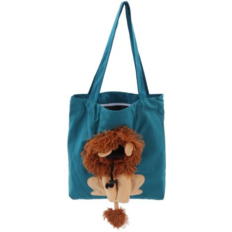 Sac à dos pour chien en forme de lion, grand volume et portable pour extérieur (1/5)