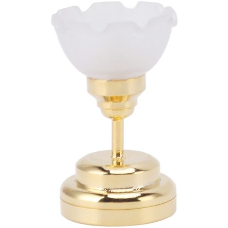 Lampe Suspendue LED en Forme de Fleur pour Maison de Poupée 1:12, Accessoire de Décoration Miniature (1/5)