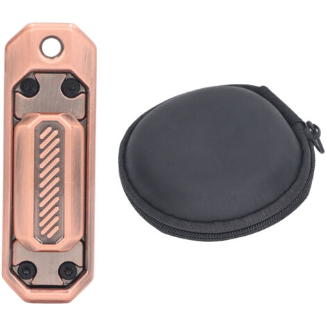 Jouet Sensoriel Magnétique Anti-Stress Adulte - Slider en Bronze pour Apaisement et Concentration au Bureau (1/5)