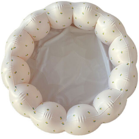 Piscine Gonflable Bébé Pétale Portable, Pliable PVC pour Intérieur et Extérieur, Modèle 4 Pétales (1/5)
