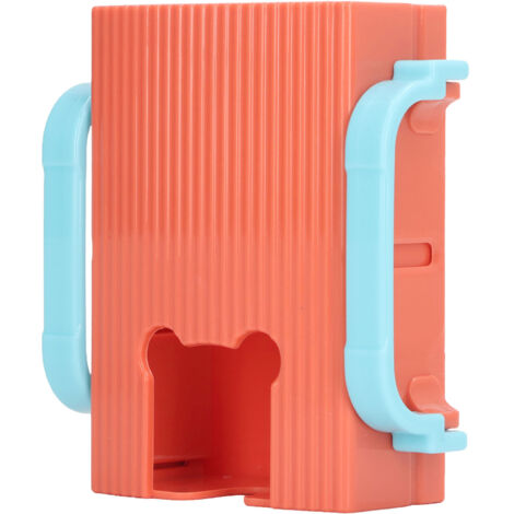 Porte-sachet alimentaire réutilisable anti-fuite pour bébé, pratique et portable, idéal pour les enfants, couleur orange. (1/5)