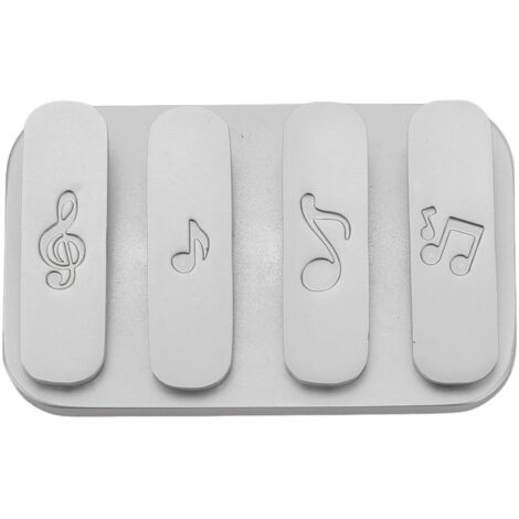 Curseur Haptique Magnétique Anti-Stress Léger Détachable en Métal Fidget Slider Clic Haptique Argenté (1/5)