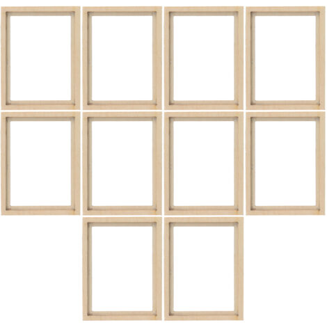 10 Mini Cadres Photo Décoratifs Miniatures pour DIY - Modèles Détaillés et Élégants (1/5)