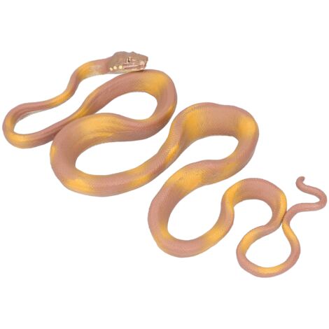 Serpent en Plastique Réaliste pour Décor Jardin, Farces et Fête d'Halloween - Cadeau Original (1/5)