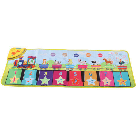 Tapis Piano Musical Enfant Anti-Dérapant Jouet Éducatif Développement Coordination (1/5)