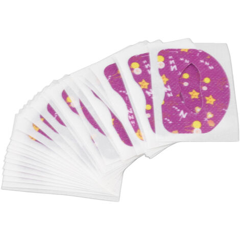 30 bandes de bouche professionnelles pour enfants, douces et portables, favorisant une meilleure respiration nasale pendant le sommeil