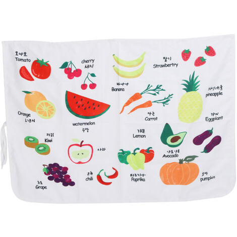 Rideau de voiture anti-UV avec motifs fruits pour enfants - Protection solaire pour vitres bébé (1/5)