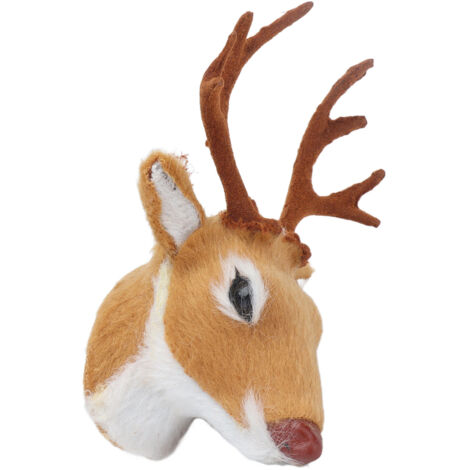 Aimant Tête de Cerf Miniature pour Maison de Poupée 1:6, Design Mignon et Finition Détaillée (1/5)