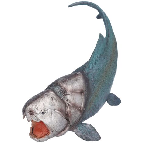Poisson Fossile Artificiel Modèle Dinosaure Préhistorique Décor Aquarium pour Enfants (1/5)