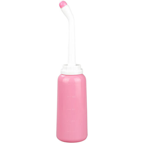 Bidet Portable 500ml Rose pour Hygiène Intime Femme - Spray de Toilette Résistant à la Haute Température (1/5)