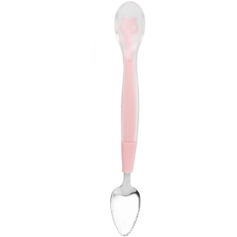 Cuillère Bébé Double Tête Design Ludique Sécurité Maximale Nettoyage Facile Ustensiles Polyvalents Pour Enfant Maison (1/5)