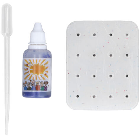 Jouet Anti-Stress 16 Boutons à Presser, Décompression et Détente, Modèle Blanc Amusant (1/5)