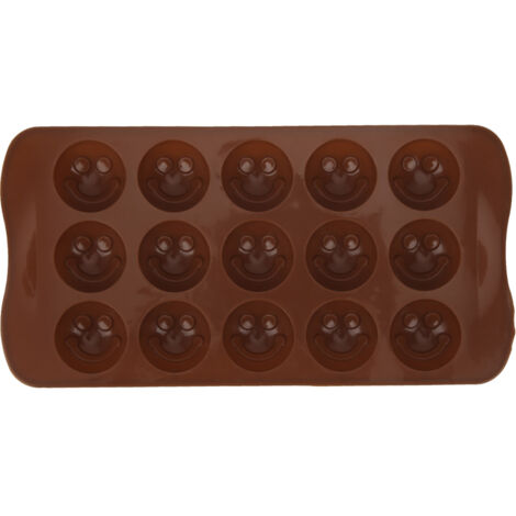 Moule en Silicone pour Chocolat et Bonbons DIY en Forme de Visage - Accessoire de Cuisine et Pâtisserie (1/5)