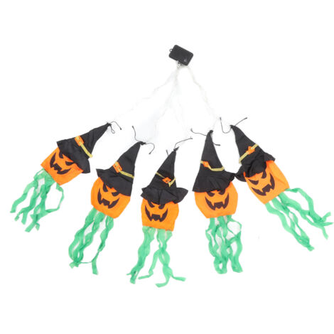 Guirlande Lumineuse Citrouille LED - Décoration Halloween Éclairage Coloré pour Fête et Jardin (1/5)
