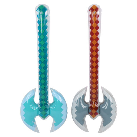 2 pièces Hache Gonflable pour Piscine, Jouet Flottant pour Enfants, Idéal pour Fêtes Aquatiques (1/5)