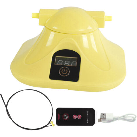 Corde à Sauter Électronique avec Compteur Automatique et Télécommande pour Adultes et Enfants - Jaune (1/5)