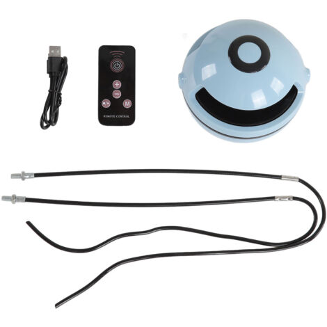 Corde à sauter innovante avec écran LCD, jeu mains libres pour enfants et fêtes familiales, modèle bleu. (1/5)
