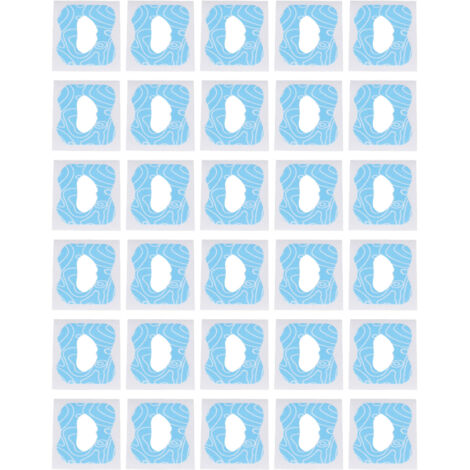 30 bandes de bouche anti-ronflement ultra fines pour améliorer la respiration nocturne et la qualité du sommeil - Bleu (1/5)