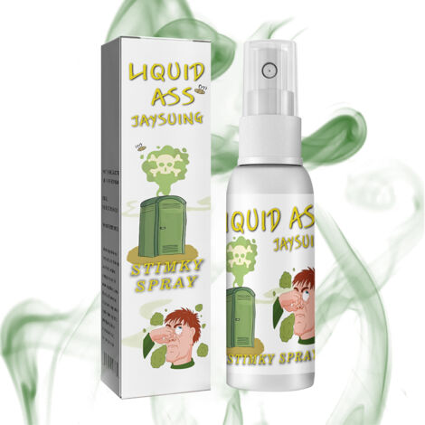 Spray Puant pour Farce et Blague - Accessoire Fête, Halloween et Poisson d'Avril