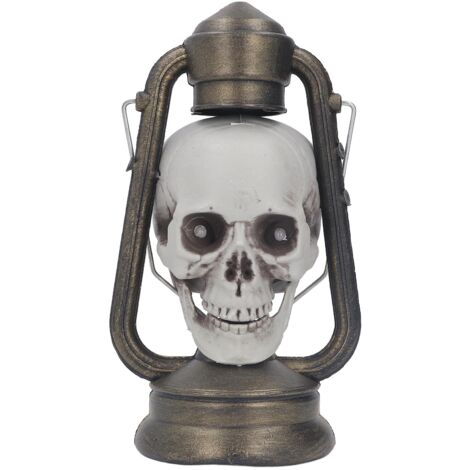 Lampe Crâne LED Décoration Halloween Luminaire Suspendu pour Maison Hantée Bar Fête (1/5)