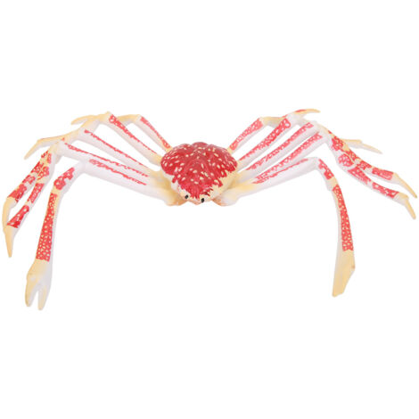 Crabe Artificiel Décoratif Jouet Éducatif Enfant Animal Marin Plastique Décoration Maison Fête Anniversaire Cadeau (1/5)
