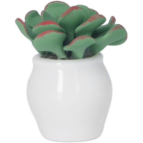 Miniature de Bonsai en Céramique pour Maison de Poupée 1:12, Plante Artificielle DIY pour Enfants et Collectionneurs (1/5)