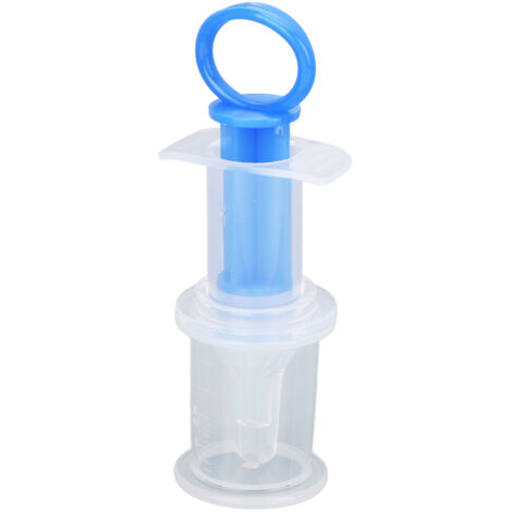 Distributeur de Médicaments pour Bébé avec Tétine en Silicone, Seringue Anti-Étouffement pour Nourrisson, Seringue Réutilisable pour Alimentation Orale (1/5)