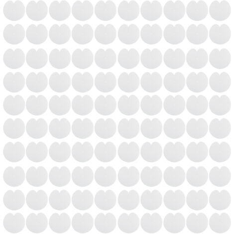 100 pièces Protections Thermiques Professionnelles pour Salon, Gabarit à Trou Unique pour Pose d'Extensions Capillaires (1/5)