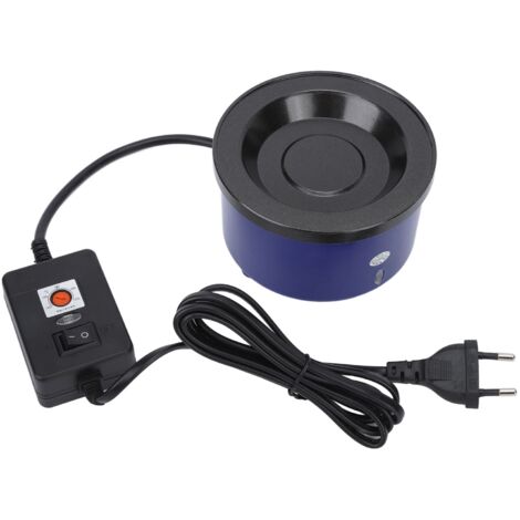 Pot à colle chauffante pour extensions capillaires, température constante, perles de colle à chauffage rapide, prise UE 110‑240V (1/5)