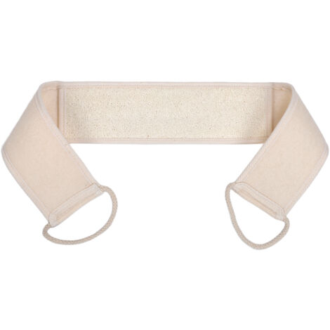 Gant de gommage pour le dos, éponge exfoliante pour douche, élimine les peaux mortes et nettoie en profondeur. (1/5)