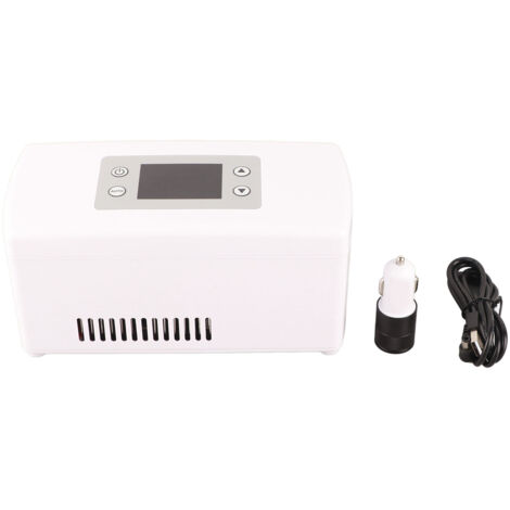 Boîte à insuline portable mini réfrigérée pour voiture et voyages