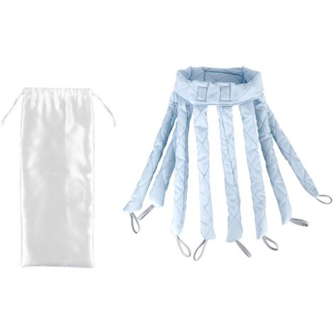 Rouleau à Cheveux sans Chaleur en Forme de Pieuvre pour Femmes et Filles, Bandeau Curling Outil de Coiffure Maison (1/5)