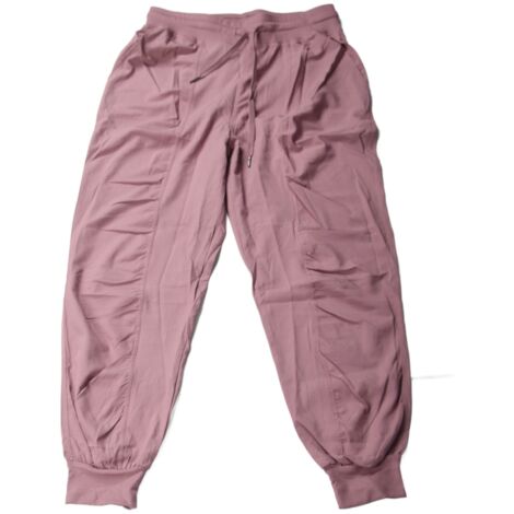 Pantalon Jogger Décontracté Respirant avec Poches et Bande aux Cheville (Gris Violet) L (1/5)
