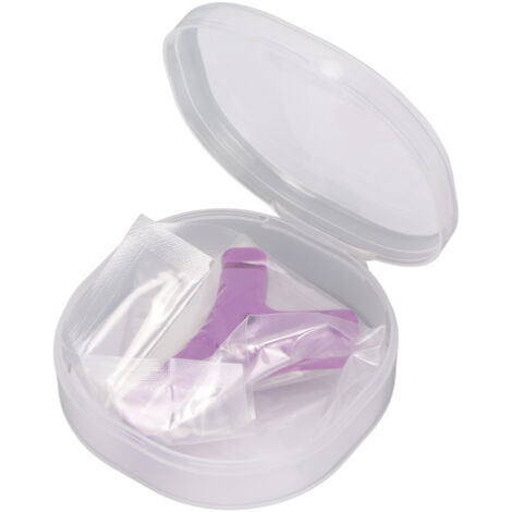 Chewies Orthodontiques en Forme de Y, Prévention de la Déformation Faciale, Caoutchouc Alimentaire Sûr pour Aligneurs Dentaires, Saveur Raisin Violet (1/5)