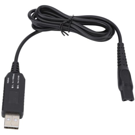 Câble de charge USB 15V pour tondeuse barbe professionnelle - Adapté rasoir électrique HQ8505 (1/5)