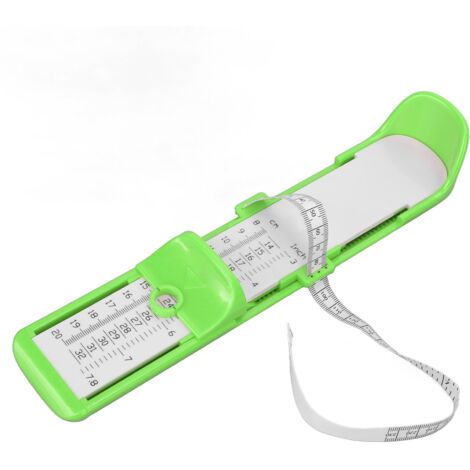 Règle de Mesure de Pieds Précise Multifonction pour Enfants - Vert (1/5)