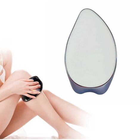 Épilateur à Cristal Portable pour Femmes - Élimine Doucement les Poils des Jambes, Bras et Dos (1/5)