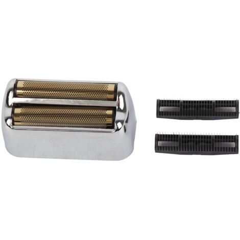 Tête de remplacement pour rasoir électrique portable, coupe-cheveux professionnel pour salon et usage domestique, accessoire rasoir homme argenté. (1/5)