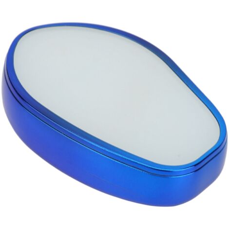 Dépilateur Cristal Réutilisable à Pousse Lente, Exfoliant Épilation pour Jambes Bras Poitrine Bleu Foncé (1/5)
